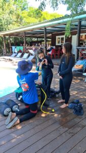 PADI Bubblemaker course